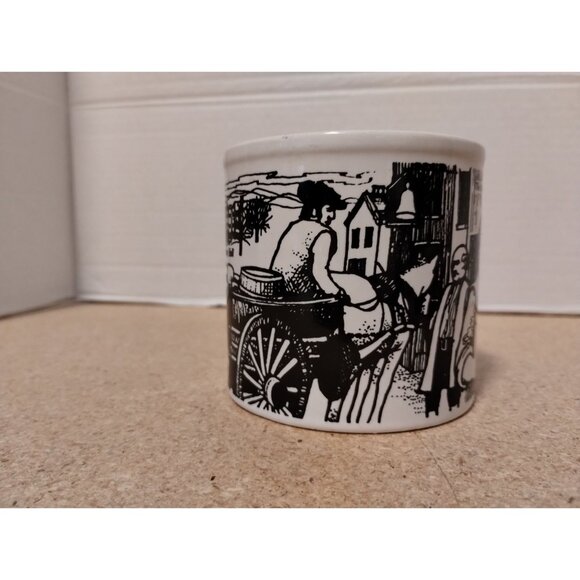 Crowson's Blue Tilton The King of Cheese Staffordshire Potteries Made in England - Picture 1 of 6